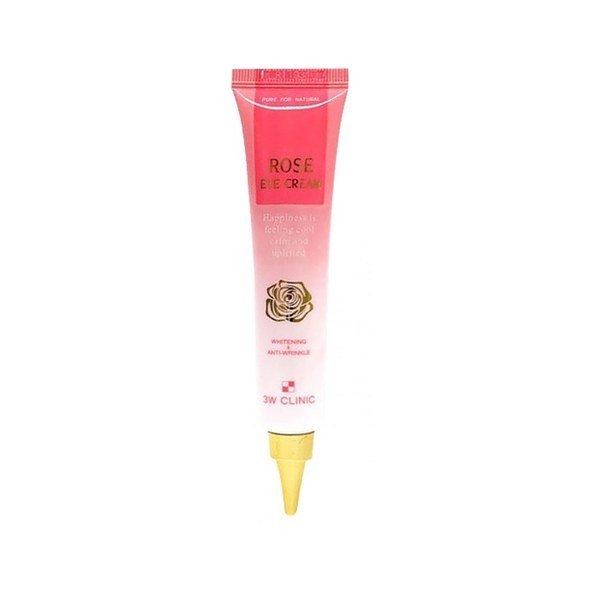 3W Clinic Rose Eye Cream 40ml - Kbazar - Korean Cosmetics Store