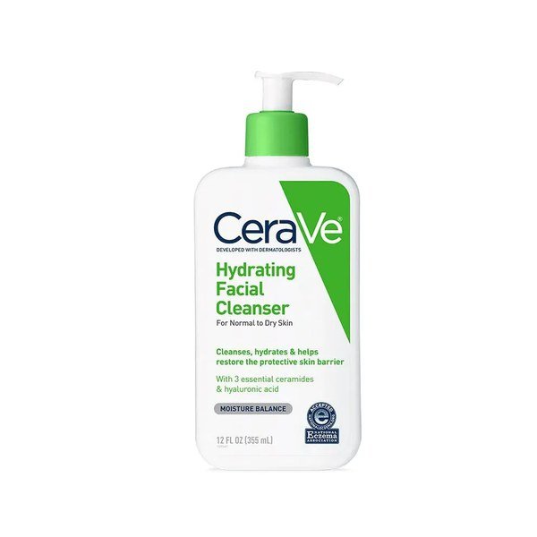 CeraVe Hydrating Cleanser Normal To Dry Skin 355ml (USA Version) face cleanser or face wash price in Bangladesh at Kbazar