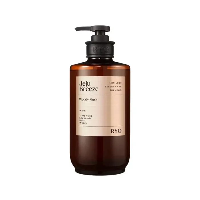 Ryo Hair Loss Expert Care Jeju Breeze Shampoo Woody Musk 585ml - Kbazar Korean Cosmetics Store