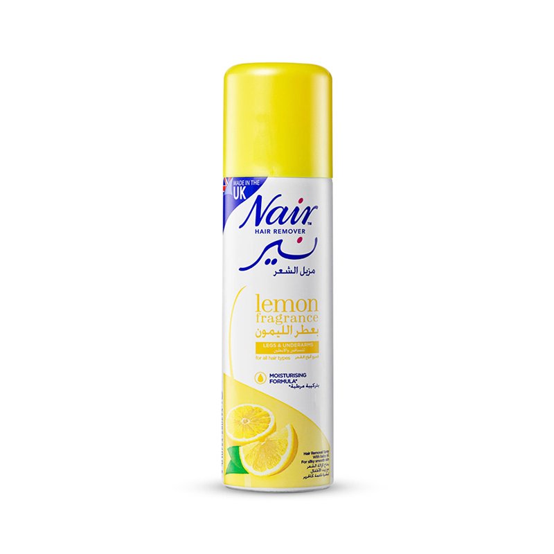 Hair Removal Spray With Baby Oil Lemon Fragrance 200ml - Kbazar Korean Cosmetics Store