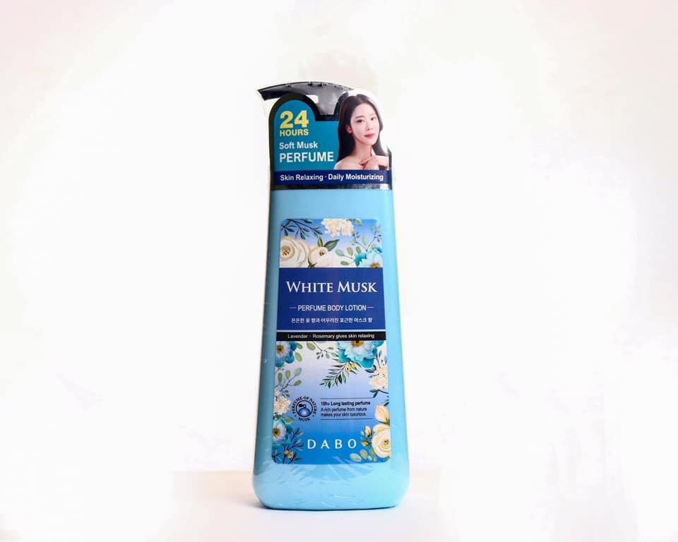 Dabo White Musk Body Lotion 500ml - Kbazar - Korean Cosmetics Store