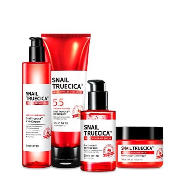 SOME BY MI Snail Truecica Miracle All-In-One Set 4Pcs Price in Bangladesh | Kbazar