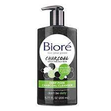 Bioré Deep Pore Charcoal Cleanser 200ml - Kbazar Korean Cosmetics Store