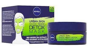 Nivea Urban Skin Detox Sleeping Mask 50ml - Kbazar - Korean Cosmetics Store