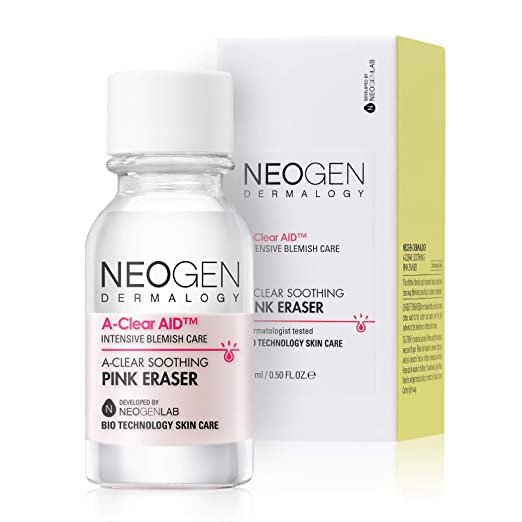 Neogen Dermalogy A-Clear Soothing Pink Eraser 15ml - Kbazar Korean Cosmetics Store