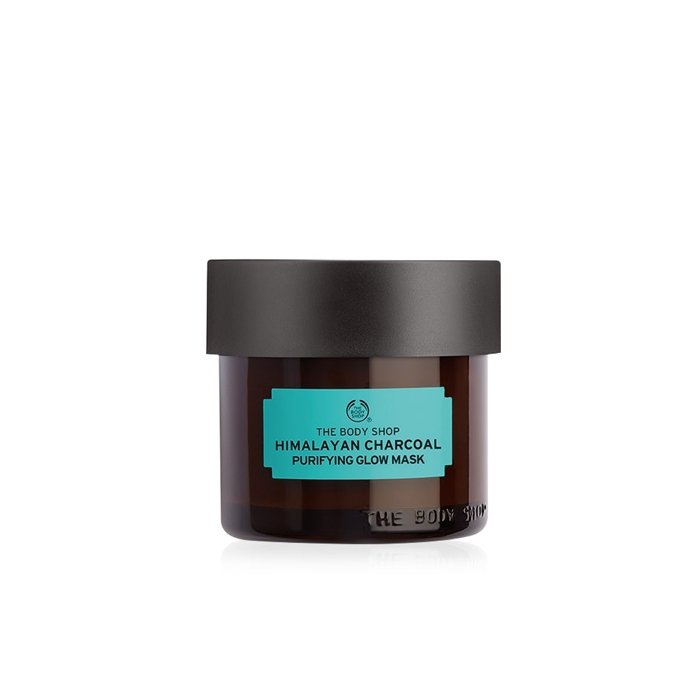 The Body Shop Himalayan Charcoal Purifying Glow Mask 75ml - Kbazar - Korean Cosmetics Store
