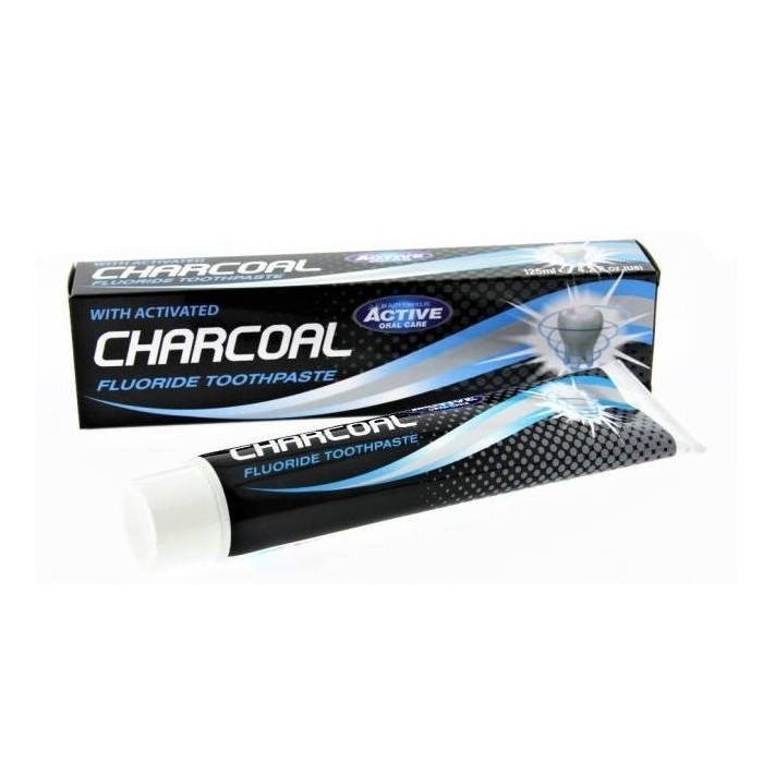 Beauty Formulas Activated Charcoal Toothpaste 125ml - Kbazar - Korean Cosmetics Store