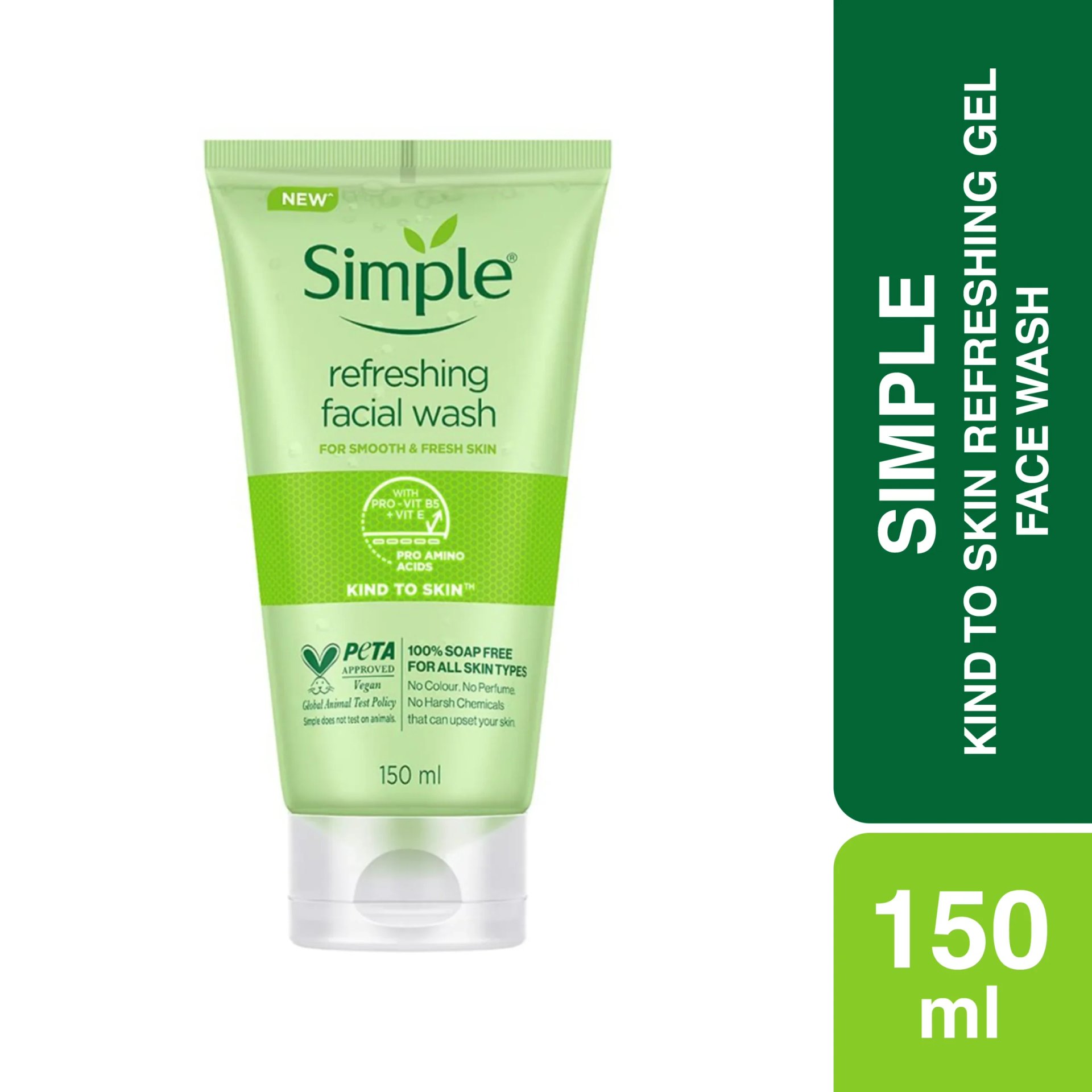 Simple Refreshing Facial Wash 150ml face cleanser or face wash price in Bangladesh at Kbazar