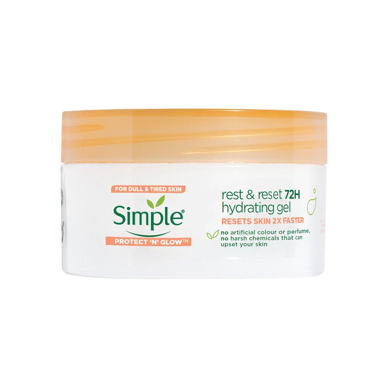 Simple Protect ‘N’ Glow rest and reset 72h hydrating gel (50ml) Price in Bangladesh | Kbazar