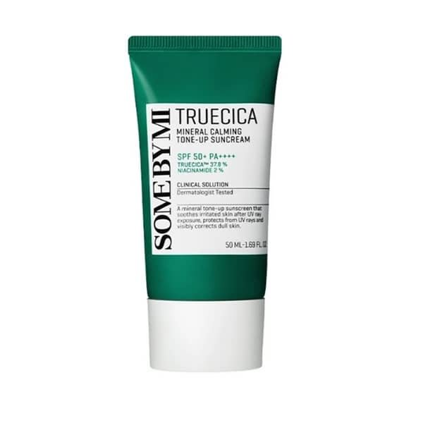 Some By Mi Truecica Mineral Calming Tone-Up Suncream 50ml - Kbazar - Korean Cosmetics Store