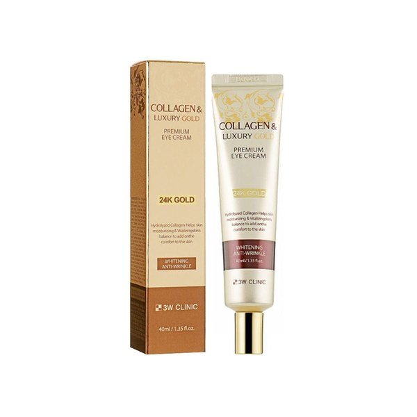 3W CLINIC Collagen & Luxury Gold Premium Eye Cream 40ml Price in Bangladesh | Kbazar