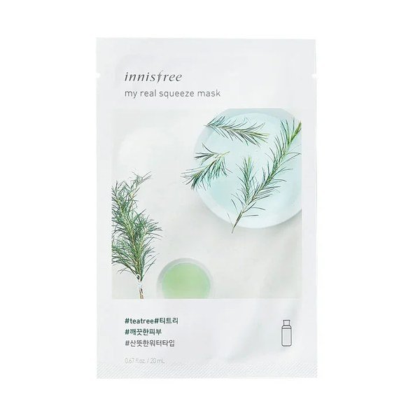 Innisfree My Real Squeeze Mask - Tea Tree 20ml Price in Bangladesh | Kbazar
