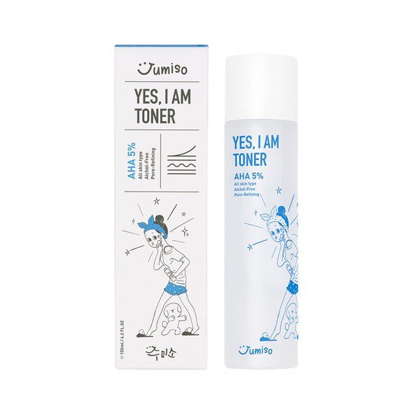 Jumiso Yes I Am Toner AHA 5% 150ml toner, face mist or essence price in Bangladesh at Kbazar