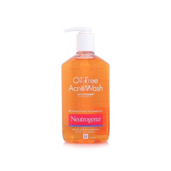 Neutrogena Oil Free Acne Wash 269ml - Kbazar Korean Cosmetics Store