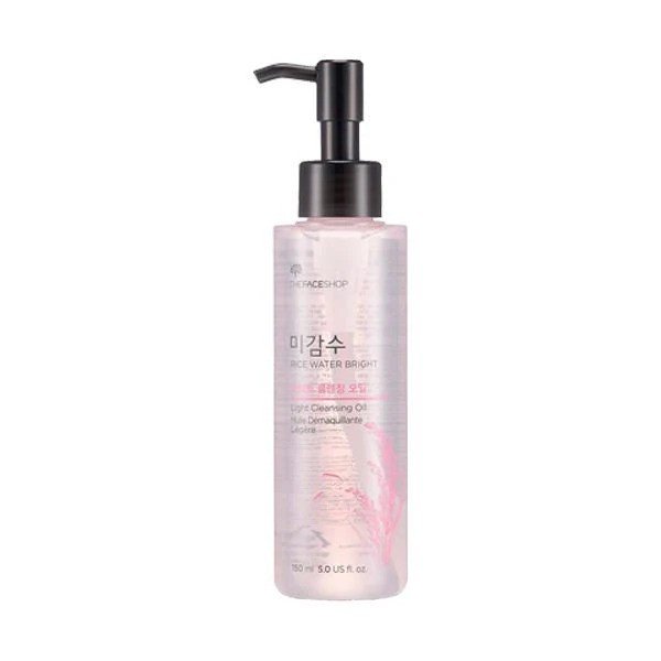 THE FACE SHOP Rice Water Bright Light Cleansing Oil 150ml - Kbazar Korean Cosmetics Store