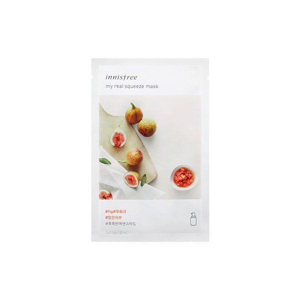 Innisfree My Real Squeeze Mask - Fig 20ml - Kbazar - Korean Cosmetics Store