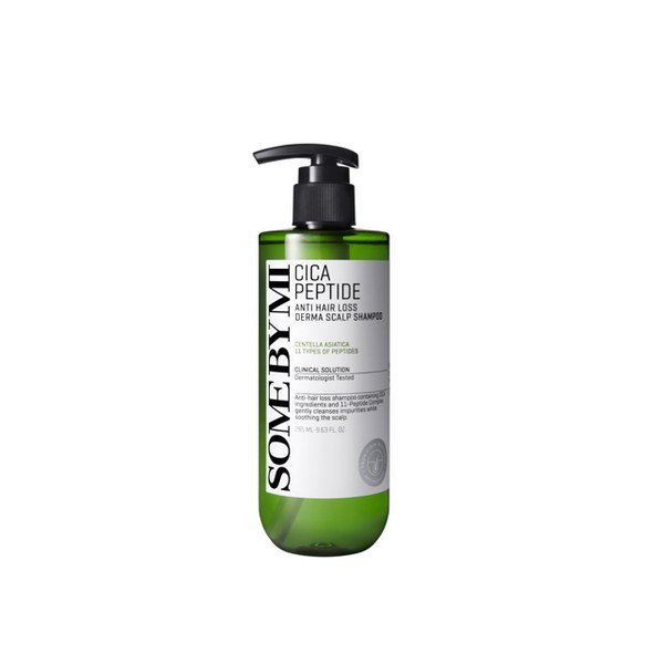 SOME BY MI Cica Peptide Anti-Hair Loss Derma Scalp Shampoo 285ml - Kbazar - Korean Cosmetics Store
