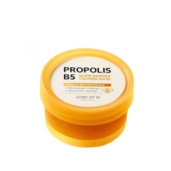 SOME BY MI Propolis B5 Glow Barrier Calming Mask 100g - Kbazar - Korean Cosmetics Store