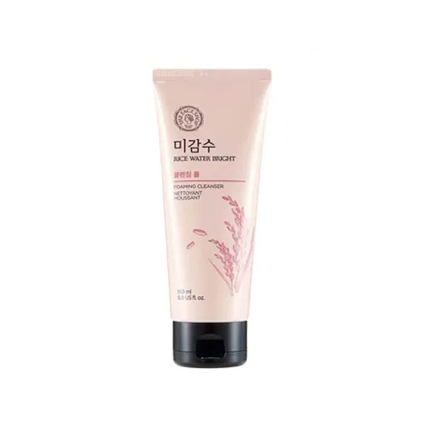 The FaceShop Rice Water Bright Foaming Cleanser 150ml - Kbazar - Korean Cosmetics Store