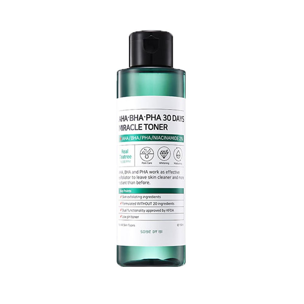 Some by mi AHA-BHA-PHA 30DAYS Miracle Toner 150ml toner, face mist or essence price in Bangladesh at Kbazar