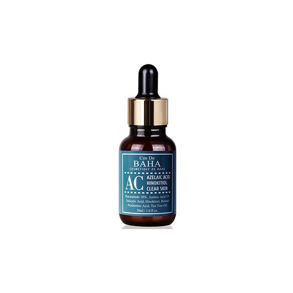 Cos De BAHA Alcohol Free Acne Treatment Intensive Facial Serum (AC) 30ml - Kbazar - Korean Cosmetics Store