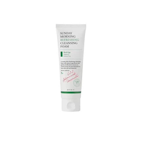 Axis-Y Sunday Morning Refreshing Cleansing Foam 120ml face cleanser or face wash price in Bangladesh at Kbazar