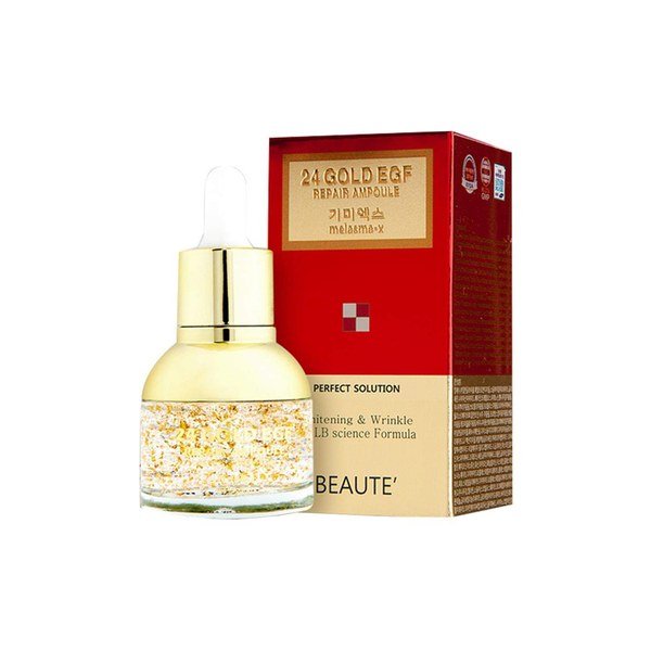 Beaute Melasma-X 24 Gold Egf Repair Ampoule 30ml - Kbazar - Korean Cosmetics Store