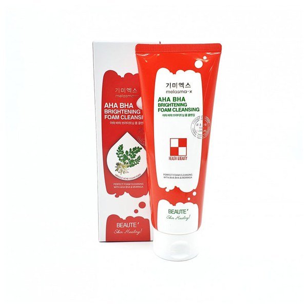 Beaute Melasma-X AHA BHA Brightening Foam Cleansing 160ml - Kbazar Korean Cosmetics Store