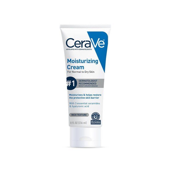 CeraVe Moisturizing Cream 236ml (For Normal To Dry Skin) - Kbazar Korean Cosmetics Store
