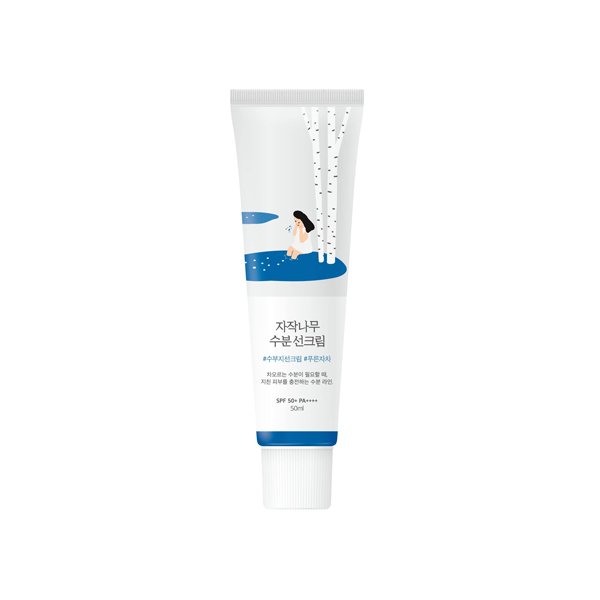 Round Lab Birch Juice Moisturizing Sun Cream 50ml - Kbazar - Korean Cosmetics Store