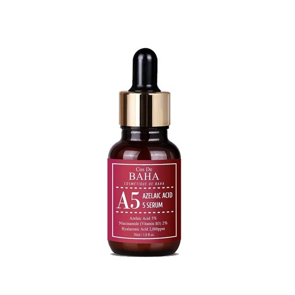 Cos De BAHA A5 Azelaic Acid 5% Serum 30 ml - Kbazar Korean Cosmetics Store