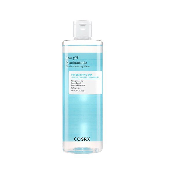 Cosrx Low Ph Niacinamide Micellar Cleansing Water 400ml - Kbazar Korean Cosmetics Store