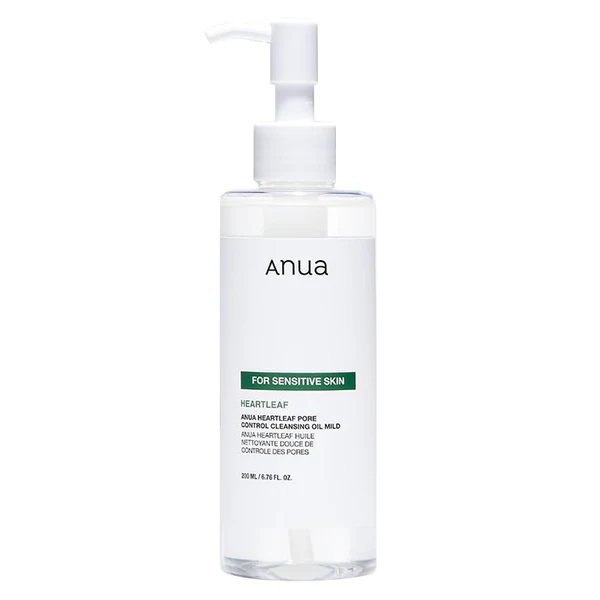 Anua Heartleaf Pore Control Cleansing Oil 200ml mild - Kbazar - Korean Cosmetics Store