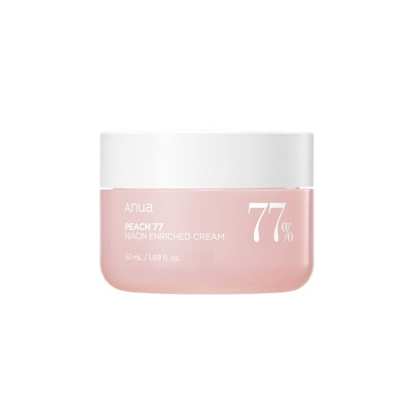 Anua Peach 77 Niacin Enriched Cream 50ml - Kbazar - Korean Cosmetics Store