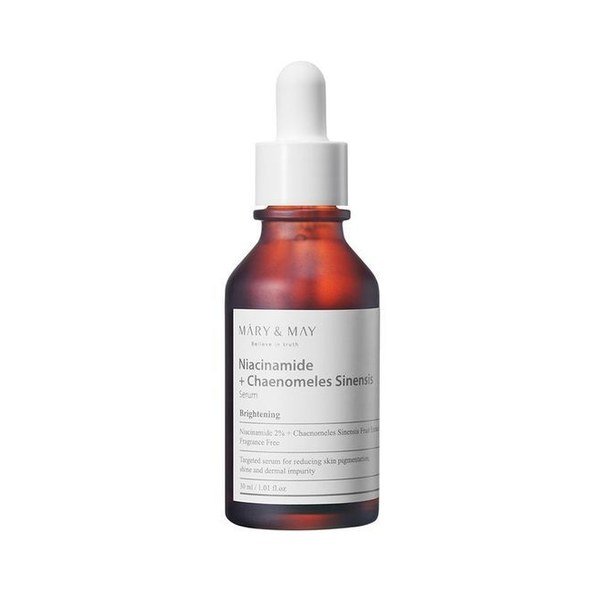 Mary & May Niacinamide + Chaenomeles Sinensis Serum 30ml - Kbazar - Korean Cosmetics Store