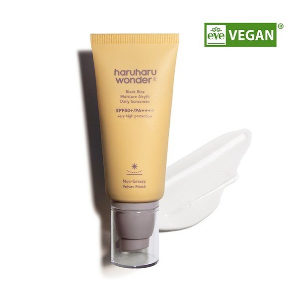 Haruharu Wonder Black Rice Moisture Airyfit Daily Sunscreen 50ml - Kbazar - Korean Cosmetics Store