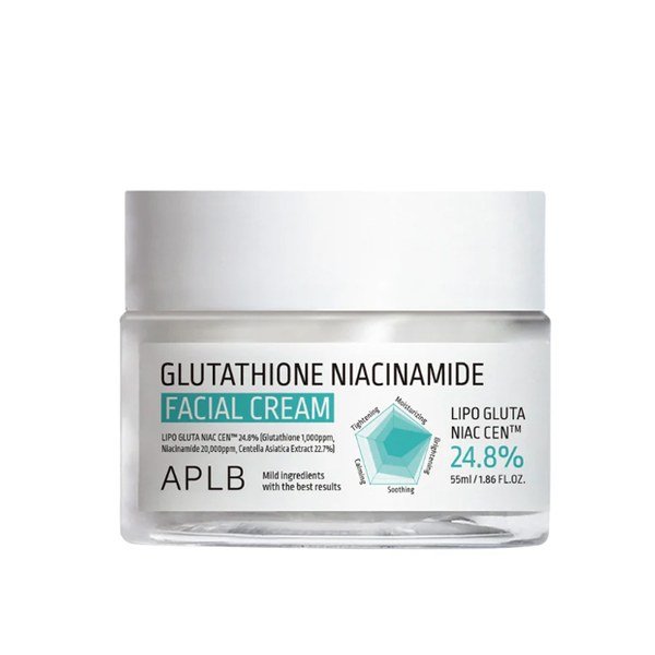 APLB Glutathione Niacinamide Facial Cream 55ML - Kbazar - Korean Cosmetics Store