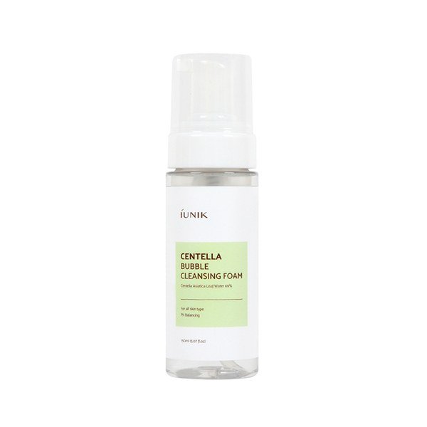 Iunik Centella Bubble Cleansing Foam 150ml face cleanser or face wash price in Bangladesh at Kbazar