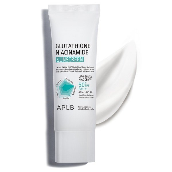 APLB Glutathione Niacinamide Sunscreen 40ml - Kbazar - Korean Cosmetics Store