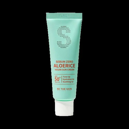 Be The Skin Sebum Zero Aloerice Vegan Sun Cream 50ml SPF 50+, PA++++ Price in Bangladesh | Kbazar