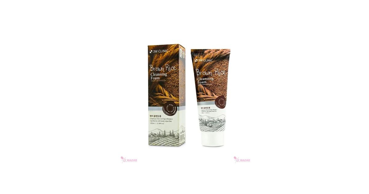 3W Clinic Brown Rice Cleansing Foam 100 ml Price in Bangladesh | Kbazar