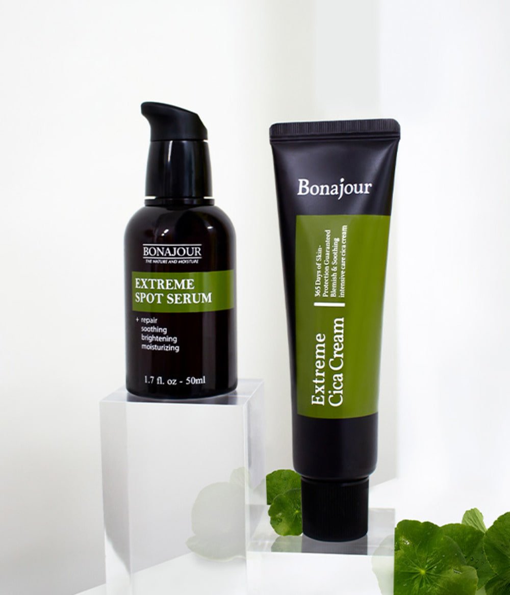 Bonajour Extreme Cica Serum + Cica Cream 50ml - Kbazar - Korean Cosmetics Store