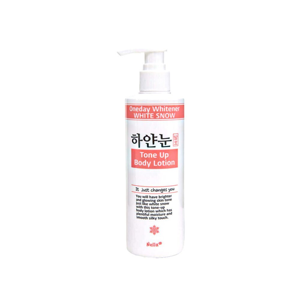 Nella White Snow Fermented Tone Up Body Lotion 250 ml - Kbazar - Korean Cosmetics Store