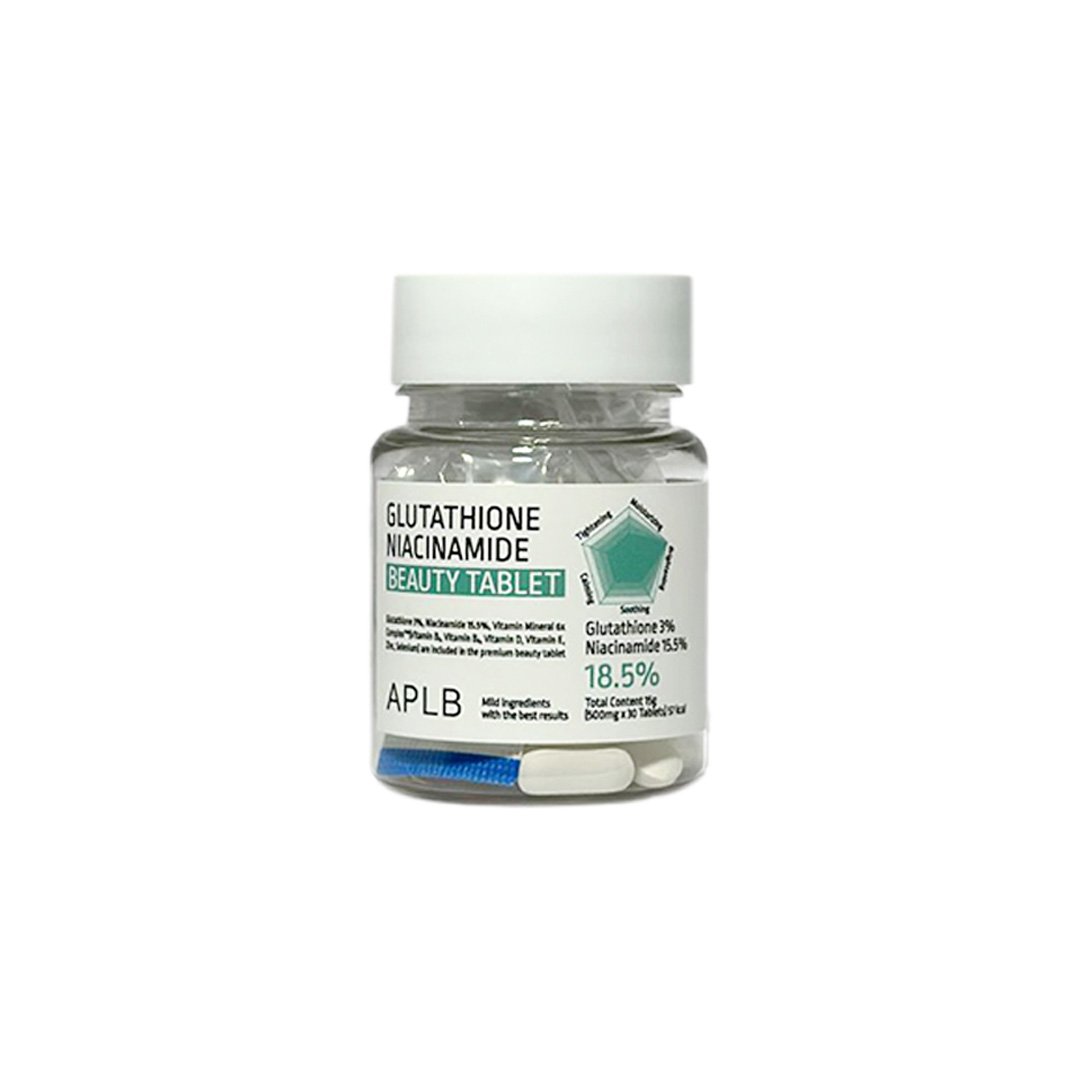 Aplb Glutathione Niacinamide Beauty Tablet 30 pcs - Kbazar - Korean Cosmetics Store