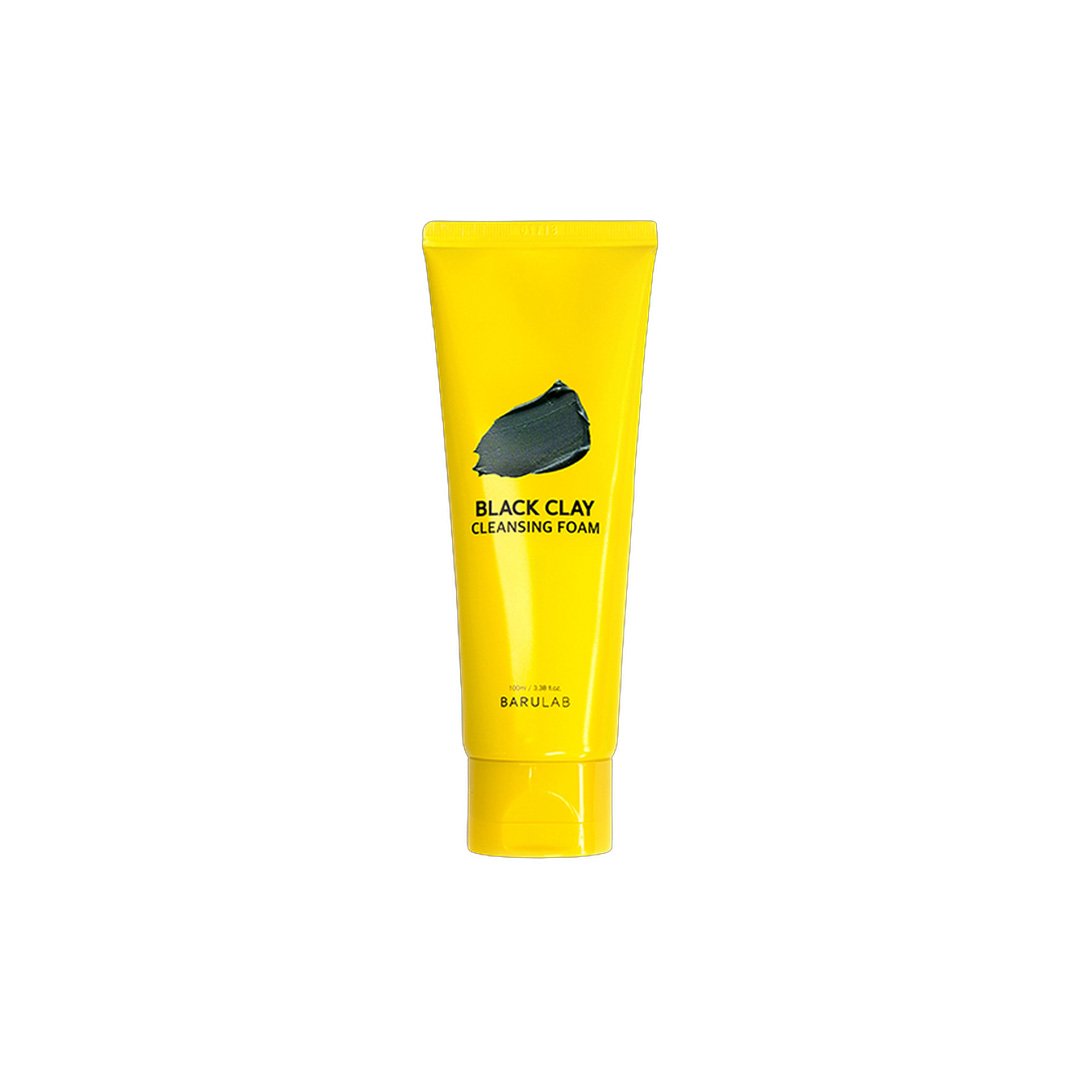 Barulab Black Clay Cleansing Foam 100 ml - Kbazar Korean Cosmetics Store