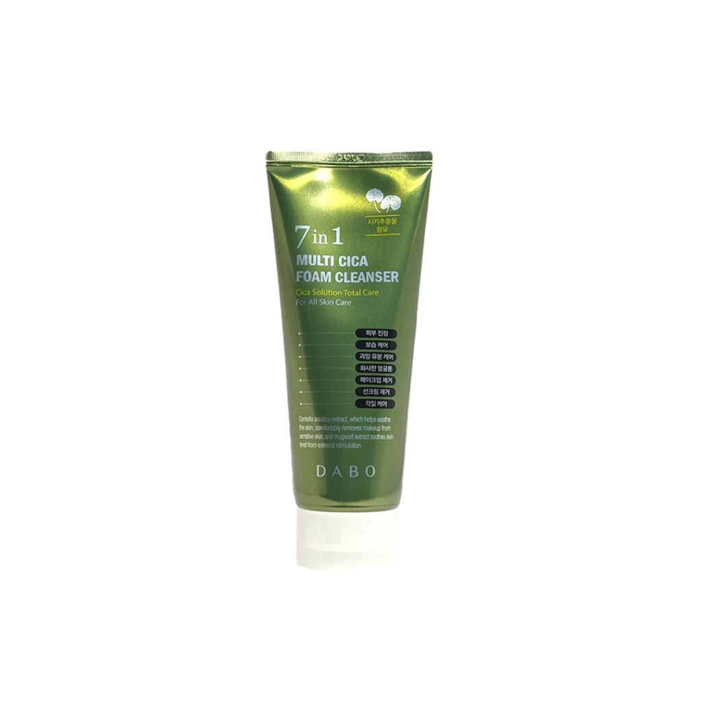 Dabo 7 In 1 Multi Cica Foam Cleanser 180 ml face cleanser or face wash price in Bangladesh at Kbazar