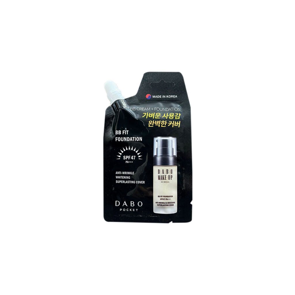 Dabo Make Up BB Fit Foundation 8 ml – 23 Medium Beige - Kbazar - Korean Cosmetics Store