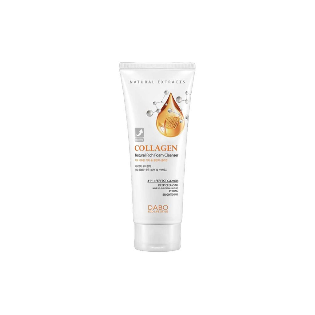 Dabo Natural Rich Foam Cleanser Collagen 180 ml Price in Bangladesh | Kbazar