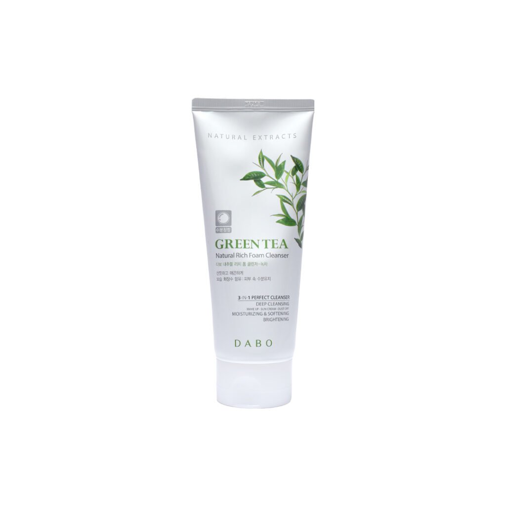Dabo Natural Rich Foam Cleanser Green Tea 180 ml Price in Bangladesh | Kbazar