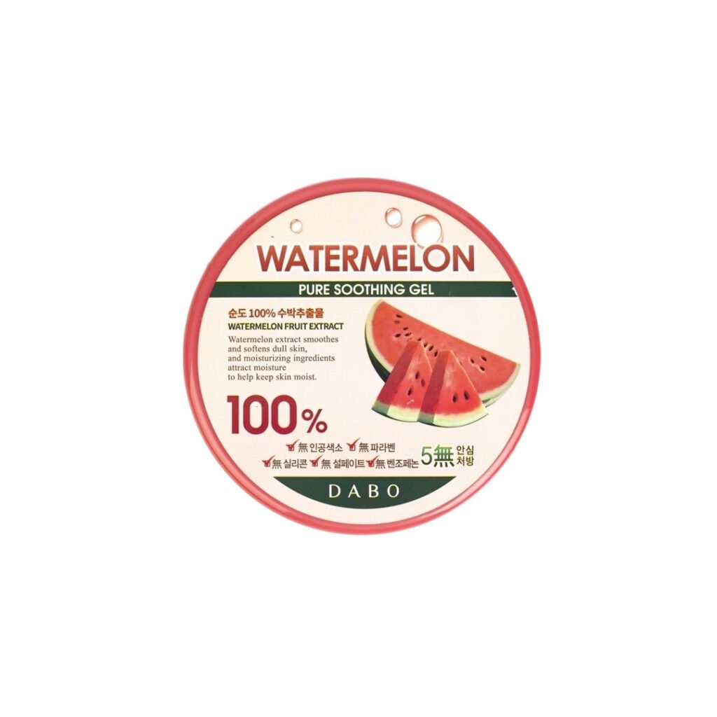 Dabo Watermelon Pure Soothing Gel 300g - Kbazar - Korean Cosmetics Store